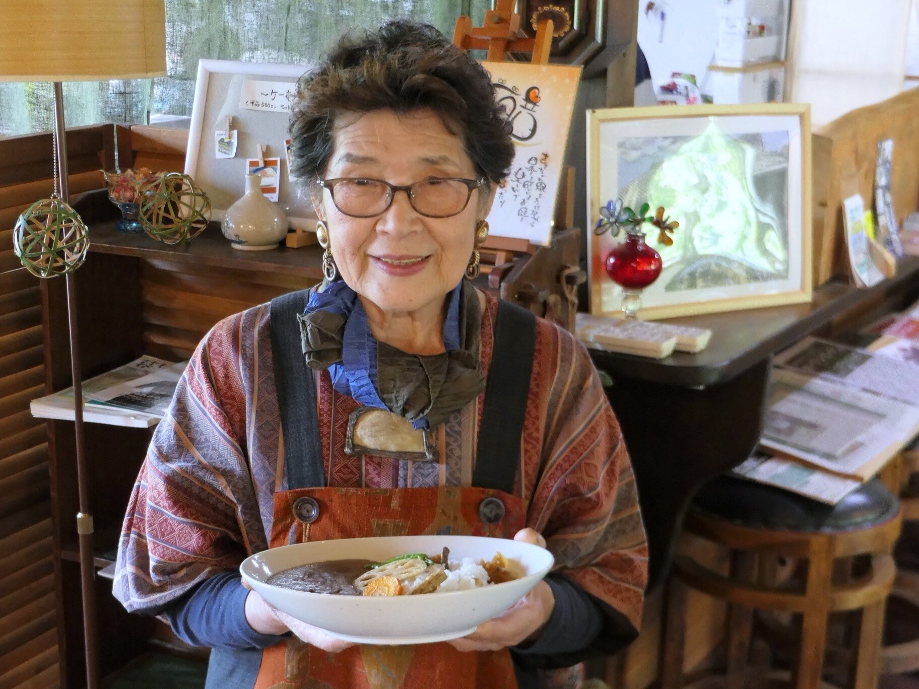 築70年の古民家で味わう絶品薬膳カレー『木ままな美術館cafe萌音』｜三重県度会町の隠れ家カフェ
