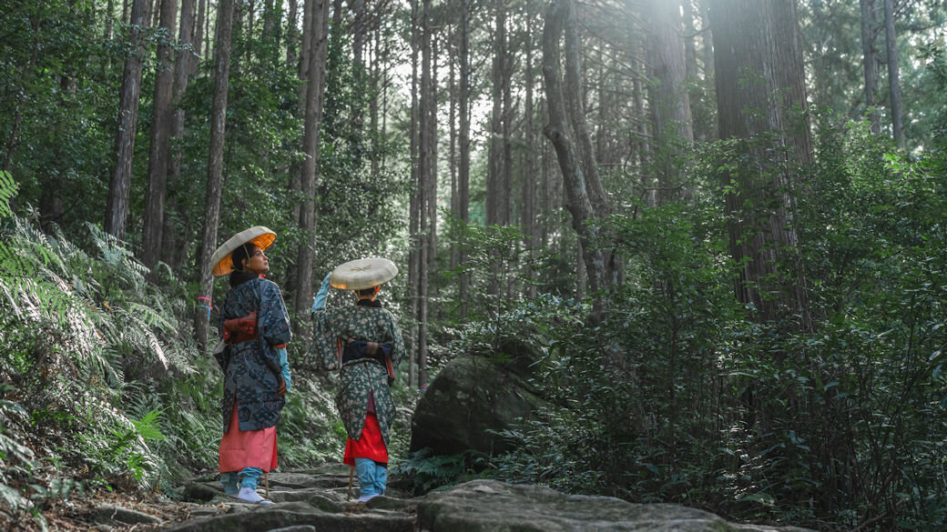 【紀北町】3月限定！世界遺産の熊野古道『馬越峠』で江戸時代に出会える超歴史体験をしてみませんか？